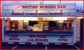 British Burger Bar mobile catering unit