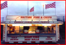 British Fish & Chips mobile catering unit